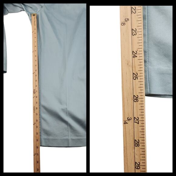 Alfred Dunner Pants Womens 12P Petite Lot of 3 Gray Turquoise Sky Blue Pull On - Picture 13 of 16